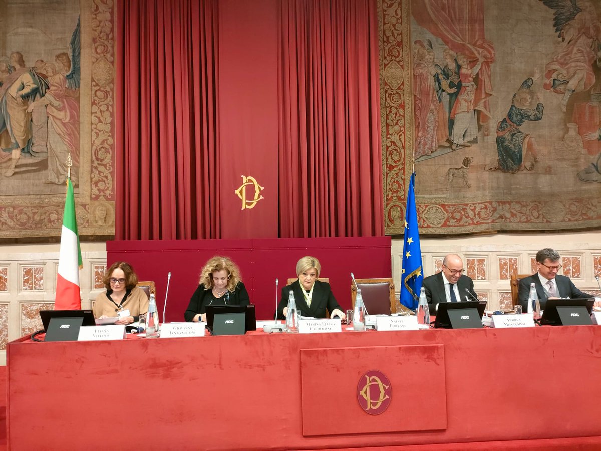InappGov's tweet photo. Dopo i saluti della segretaria di presidenza, A.Patriarca, il presidente #INAPP, N.Forlani, illustra a @Montecitorio i temi principali del #RAPPORTOINAPP2024.
Interviene il Ministro M.Calderone.
Segui in streaming ๐ https://t.co/Imu8WLf15E
#14gennaio #RapportoINAPP https://t.co/emPDuxdMby