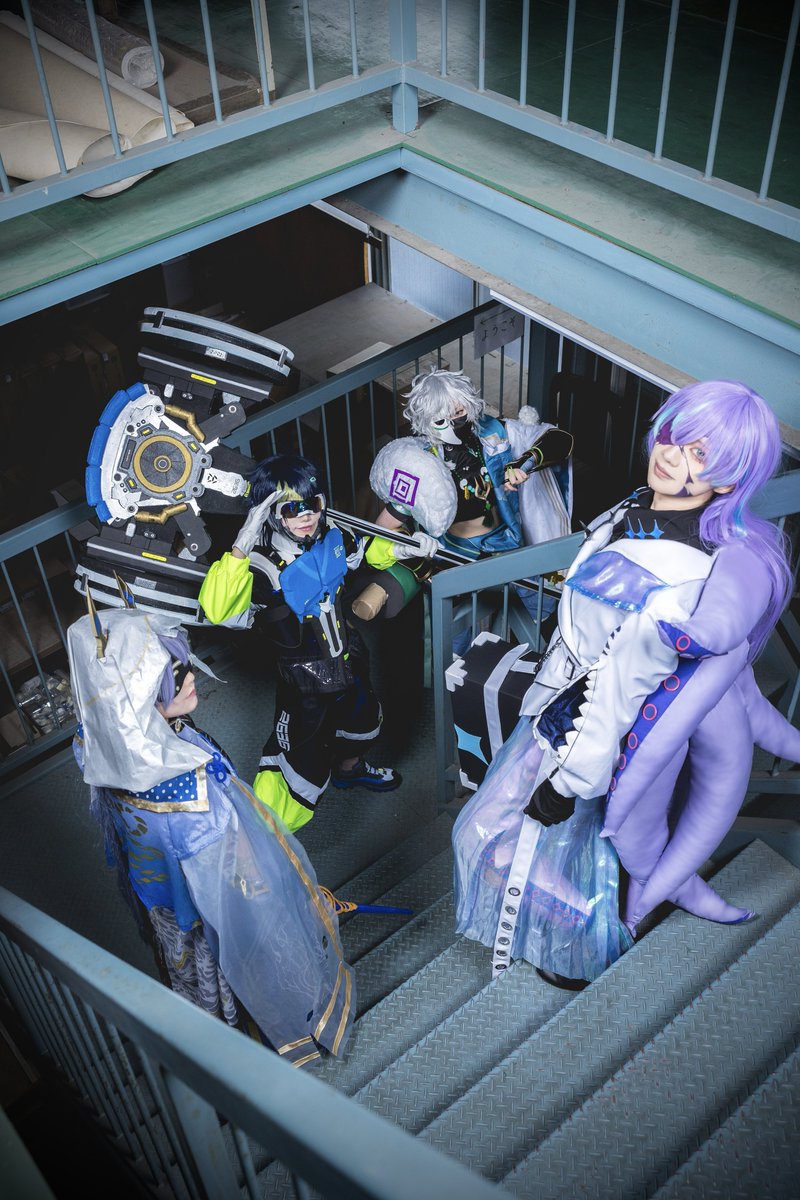 Smiling04c's tweet image. 【cosplay】　4K
🌈🕒

　　　　　　　　　　ーー 四人の英雄 ーー

Photo ＠Rtk_8982 
#オレたち最強ヒーロー