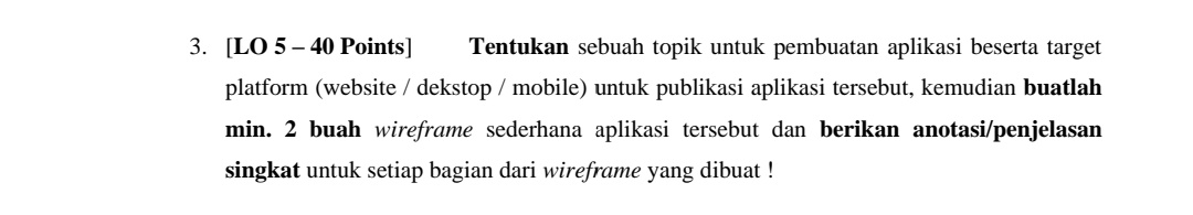 need joki IT bikin wireframe soalnya kayak digambar #zonauang #zonajajan #jokitugaskuliah