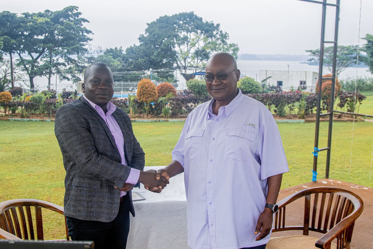 c_cherished's tweet photo. We had a successful meeting with the  former vice president of Uganda  prof Gilbert Bukenya on how to help Ugandan children to become good citizens in future. https://t.co/gqcNZE5SUc