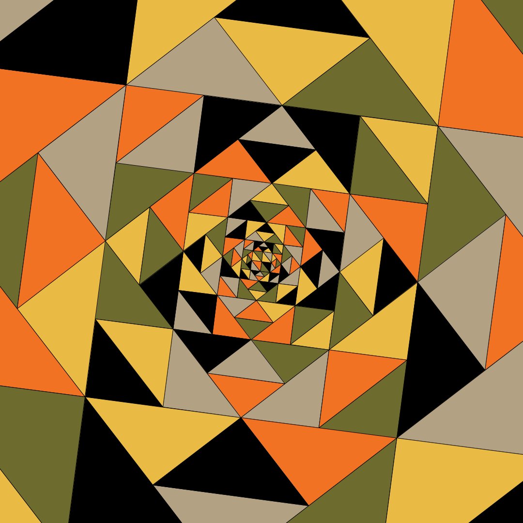 CoderSpaghetti's tweet image. Prompt 13. Triangles and nothing else. Genuary 2025. vimeo.com/showcase/11509…
#genuary2025 #creativecoding #animation