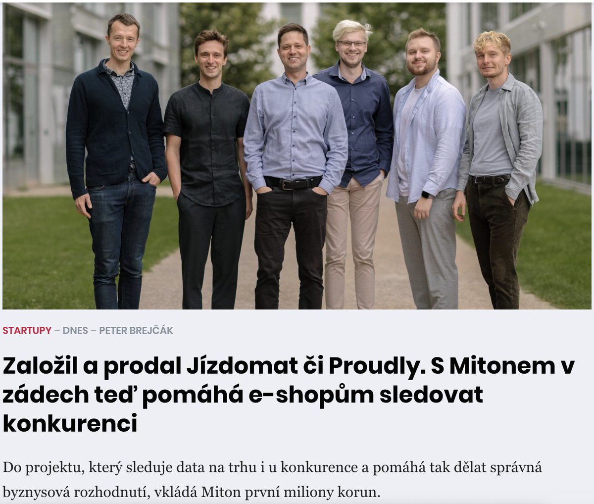 Rok a půl práce, programování, validace business casu, testování se zákazníky a DeepScout je tady! Původní idea začínala jako co-pilot pro e-shopy nebo "SimilarWeb" pro e-commerce. Díky validaci v reálném provozu s Knihobotem, Bonami nebo Bianem jsme našli tu správnou cestu.