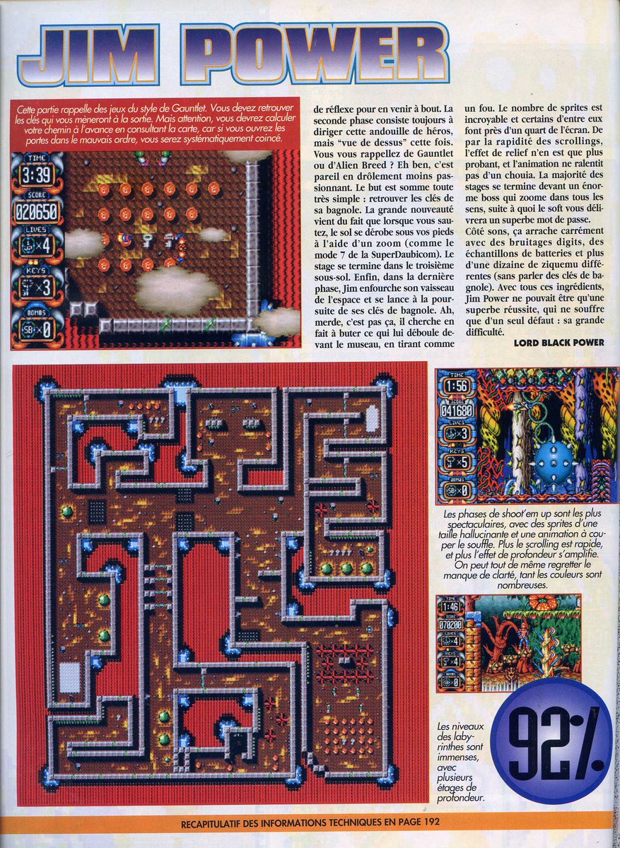 AllmightoFranky's tweet image. On continue avec le test de l'excellent #JimPower sur #PC et le début de la rubrique "En bref" avec les jeux vite vu!! 2/6