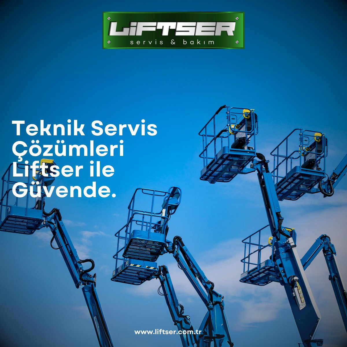 liftser's tweet photo. Liftser olarak, 2013 yılından bu yana Platform, Forklift ve Vinç Makine gruplarında sektöre değer katıyoruz! Türkiye genelinde 9 farklı şubemizle, Teknik Servis, Bakım, Onarım, Revizyon ve Yedek Parça hizmeti sunarak her zaman yanınızdayız.

#liftser #teknikservis #teknikdestek https://t.co/WVWdvgekXn
