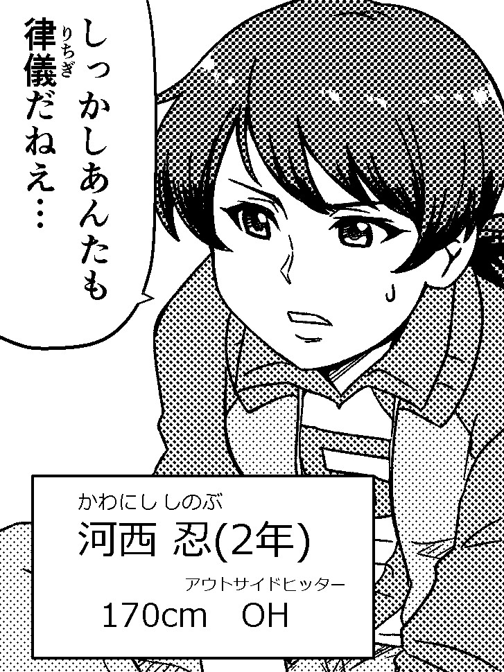 #ガルパン自己設定

バレー部のポジション🏐

キャプテン→セッター(※公式)
妙ちゃん→ミドルブロッカー
忍ちゃん→アウトサイドヒッター
アッケンビー(左利き)→オポジット 