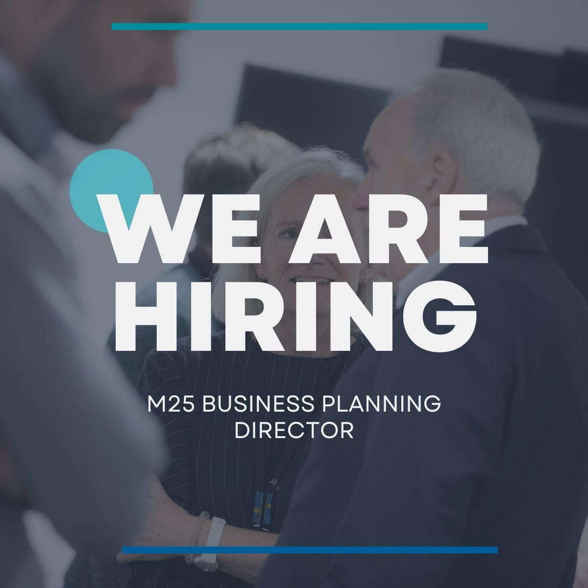 📢 We’re looking for a Business Planning Director to join our #M25 Senior Leadership Team at CPS.

⭐ Find out more about the role and how to apply here: connectplusm25.co.uk/jobs/business-…

#Recruiting #Highways