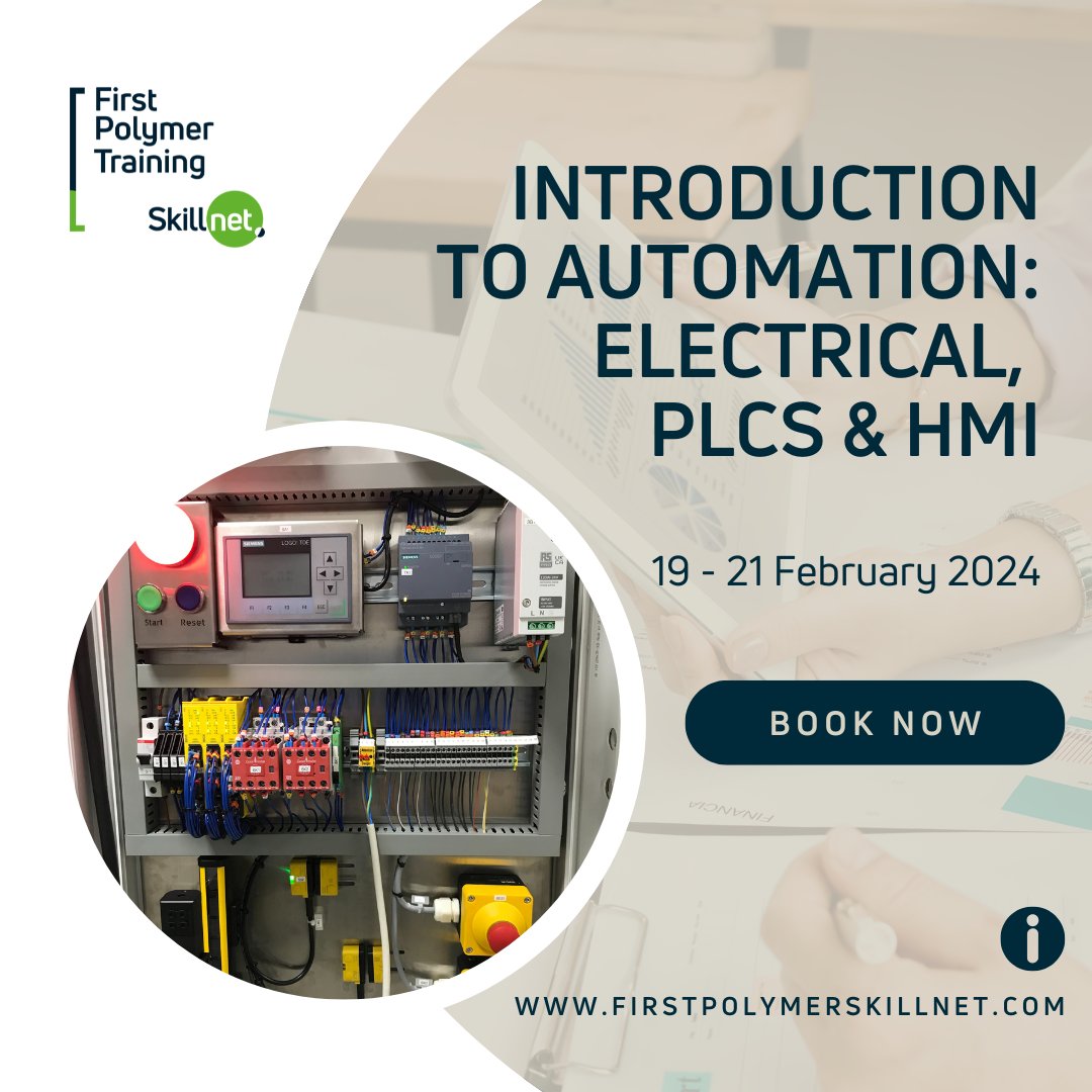 First Polymer Training Skillnet (@fptskillnet) on Twitter photo With the growing emphasis on automation, it's essential that personnel are equipped with the skills to work with electrical equipment, PLCs, HMIs, robotics + pneumatics to critically reduce the downtime and increase the uptime.
👉 BOOK firstpolymerskillnet.com/training/intro… With the growing emphasis on automation, it's essential that personnel are equipped with the skills to work with electrical equipment, PLCs, HMIs, robotics + pneumatics to critically reduce the downtime and increase the uptime.
👉 BOOK firstpolymerskillnet.com/training/intro…
