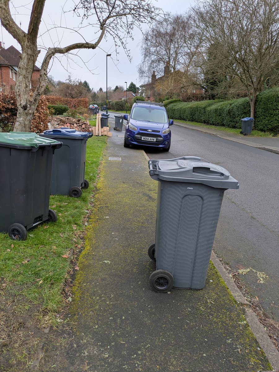 It's a bin strike day but, it's a miracle, our bin has been collected! <a href="/naomi_desouza/">Naomi deSouza</a>