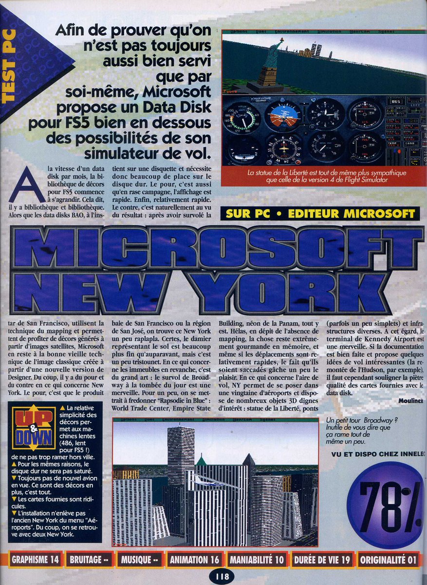 AllmightoFranky's tweet photo. #Nostalgeek,on continue de lire le #Joystick 45 de janvier 1994!Du test sur #micro encore et toujours avec une salve de jeux #PC, #BlackSect,#MicrosoftNewYork et #QuestForGlory!! #retro #retrogaming #oldschool #80s #90s 1/6 https://t.co/Vdn2ZVeWDQ