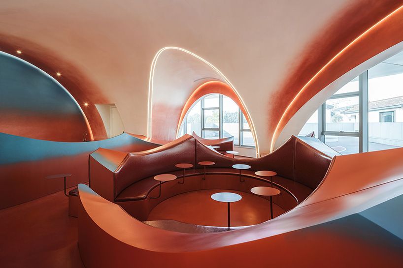 designboom's tweet image. ceramic pages bookstore by @WutopiaLab explores the stages of pottery making in china designboom.com/architecture/c…