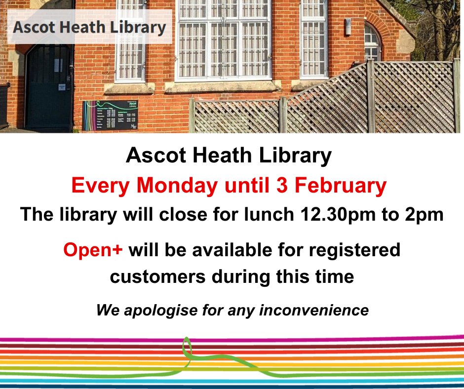 Bracknell Library and Information Service tweet media