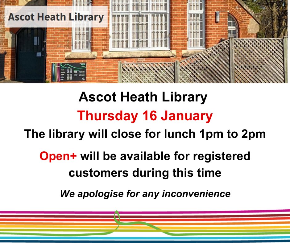 Bracknell Library and Information Service tweet media