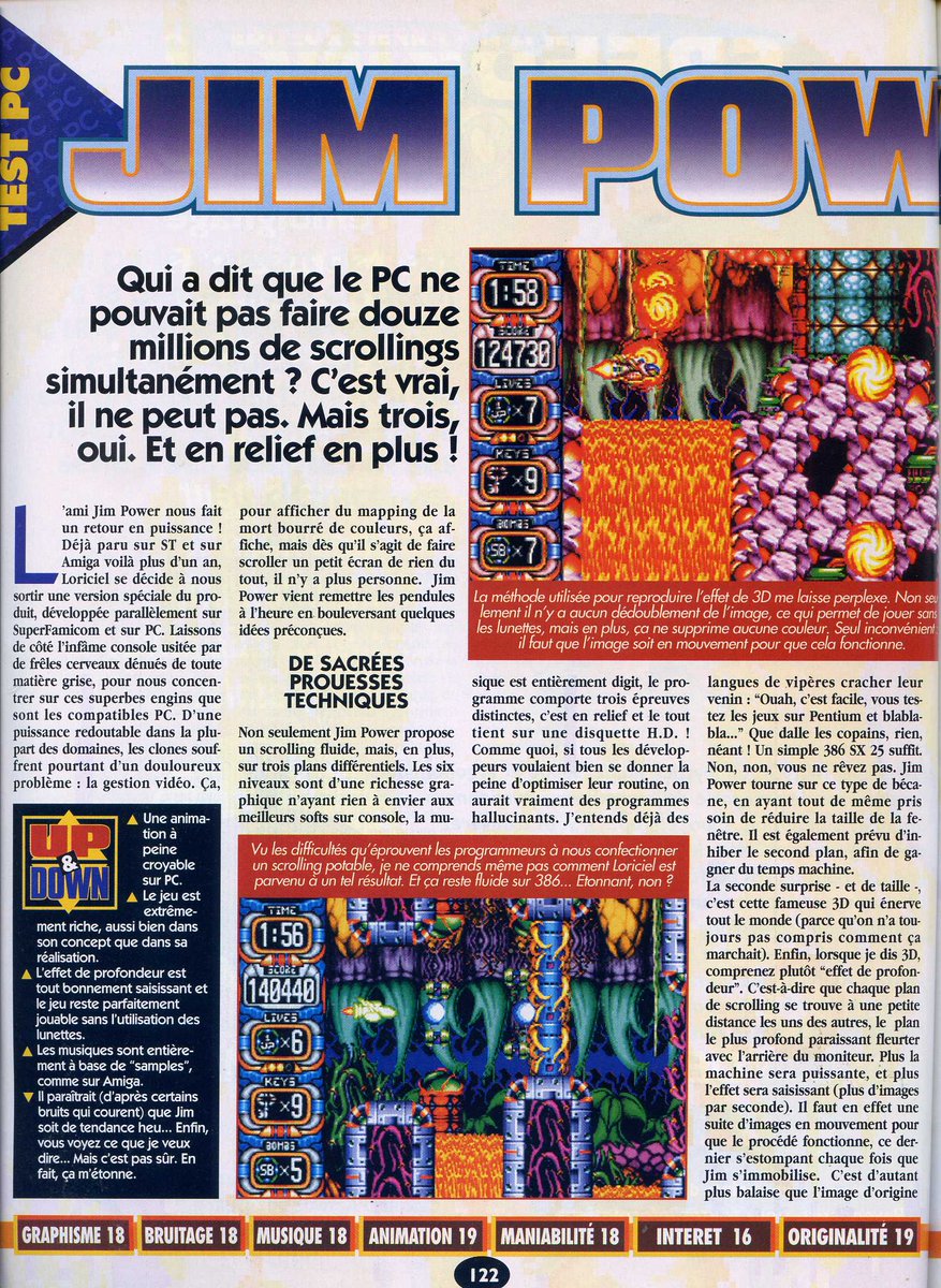 AllmightoFranky's tweet image. On continue avec le test de l'excellent #JimPower sur #PC et le début de la rubrique "En bref" avec les jeux vite vu!! 2/6