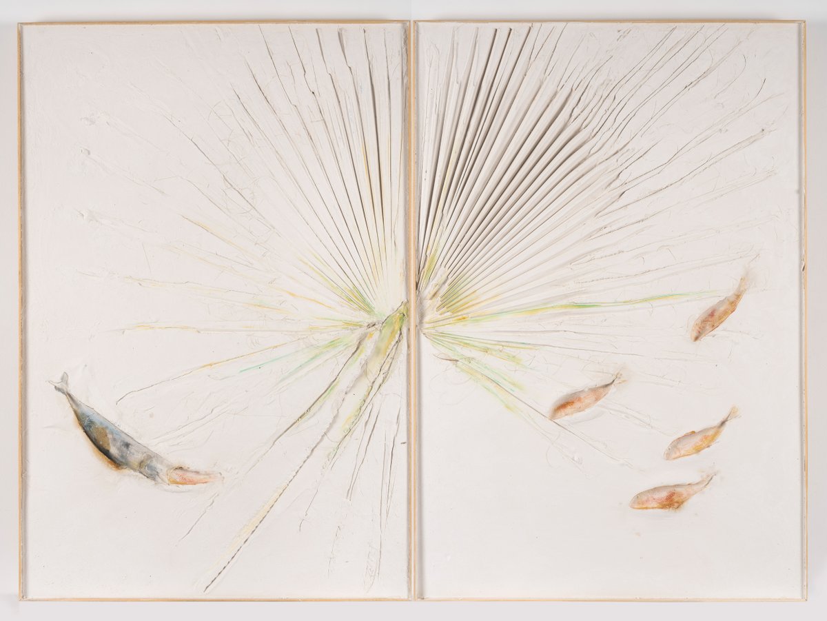 Guillaume Leblon
AH BON !
@galerieobadia Paris 4e - espace II  

La Galerie Nathalie Obadia présente AH BON!, nouvel accrochage de Guillaume Leblon. 5 œuvres inédites s'inscrivent dans la continuité de son travail sur le plâtre, un matériau qu'il maîtrise avec une grande finesse.