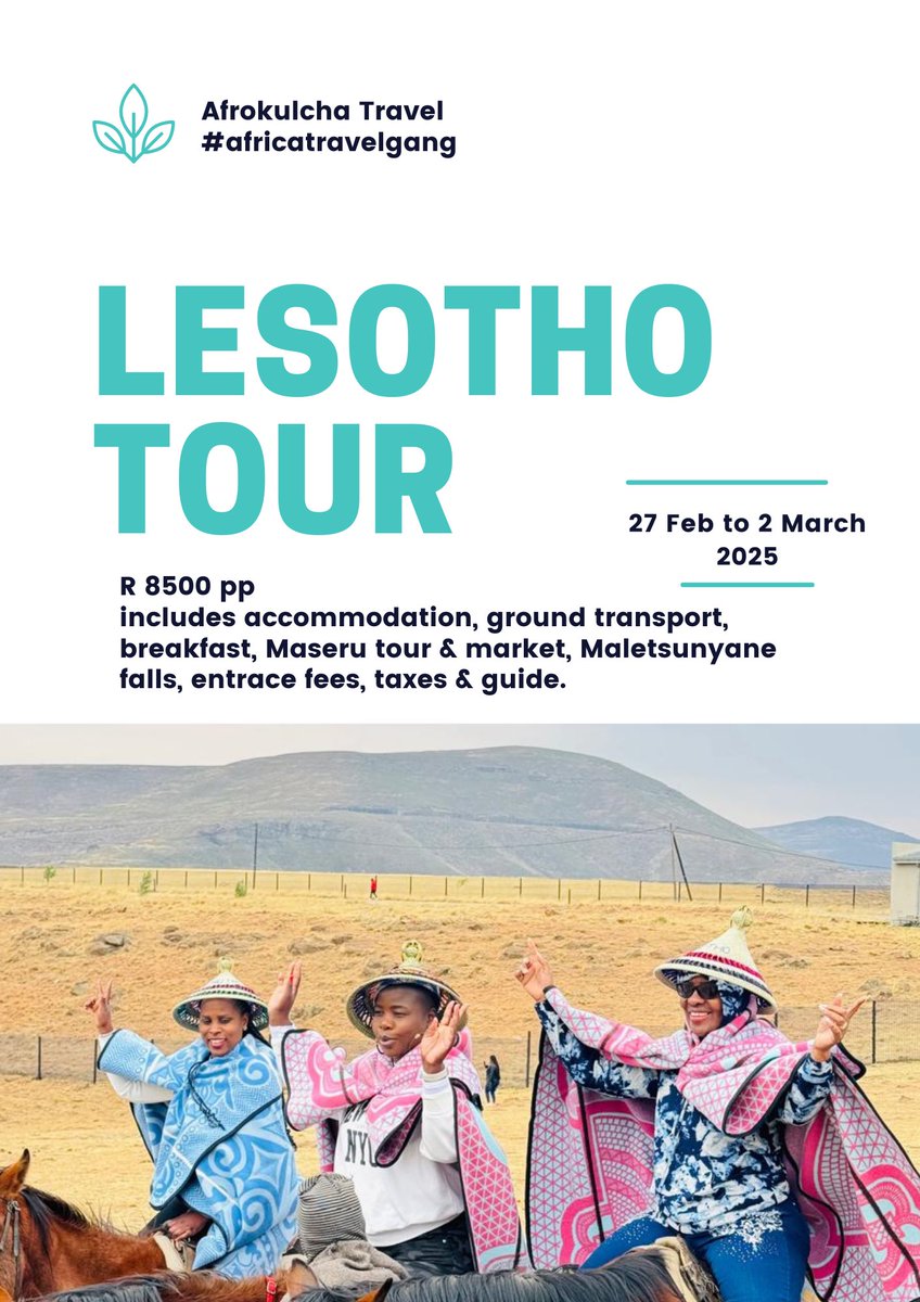 Afrok_travel's tweet photo. Lesotho is always a great idea! ๐ฑ๐ธ #visitlesotho Next tour: 27 February to 2 March 2025. Contact us to join #shortleft #whatsapp 0764151491 ๐ฑ๐ธ https://t.co/Sd7kInx3ie