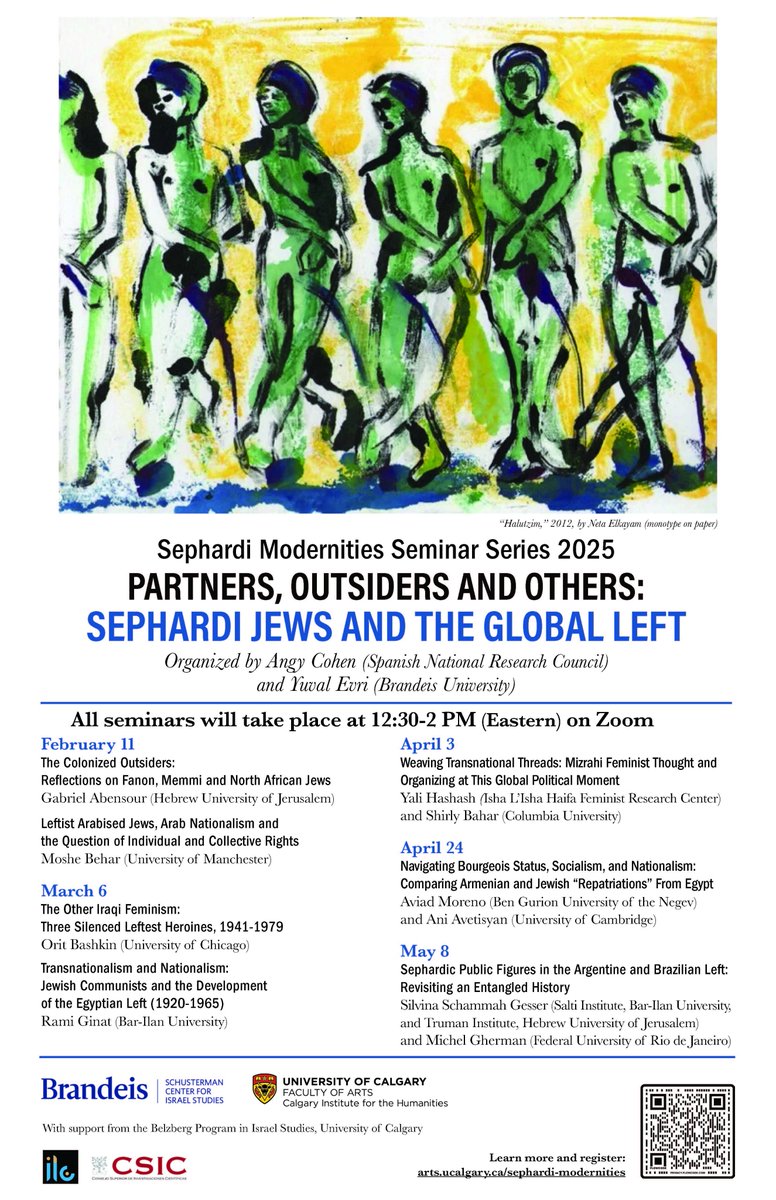 CCHS_CSIC's tweet photo. Seminario de Modernidades Sefardíes: 'PARTNERS, OUTSIDERS AND OTHERS: SEPHARDI JEWS AND THE GLOBAL LEFT' organizado por Angy Cohen del @ILC_CSIC 
https://t.co/S66teDsg5s https://t.co/hjae1jYLbE