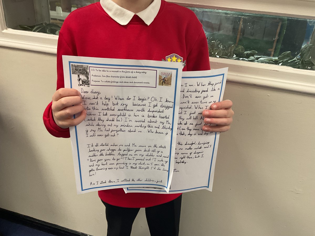 Mrs Dowse has been blown away by the care and pride these two Y5 pupils have been showing in their handwriting and presentation! They have definitely been channeling our school motto of "Reach for the Stars". <a href="/ExceedLP/">Exceed Learning Partnership</a>