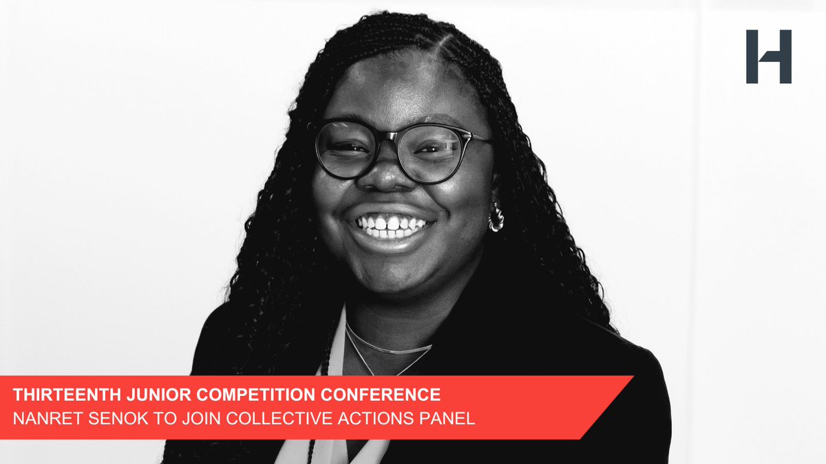 HausfeldGlobal's tweet image. On 3rd February, Hausfeld Associate, Nanret Senok will be speaking at the 13th Junior Competition #Conference hosted by the Competition Law Journal. 
hausfeld.com/en-gb/events/t…
#collectiveactions