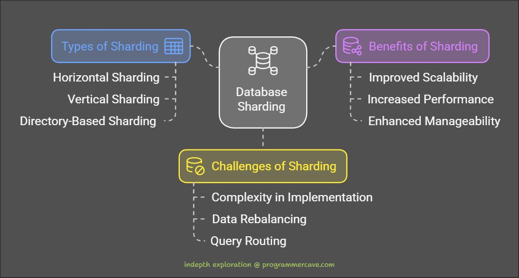 Programmercave's tweet image. 💡 Explaining Database Sharding Simplified!
🚀 For interview prep & scaling database strategies, follow me.
programmercave.com/Interview-Ques…
#DatabaseSharding #TechInterviews #Scalability #DataManagement #CodingTips #DatabaseOptimization #Programming #TechTips #SoftwareEngineering