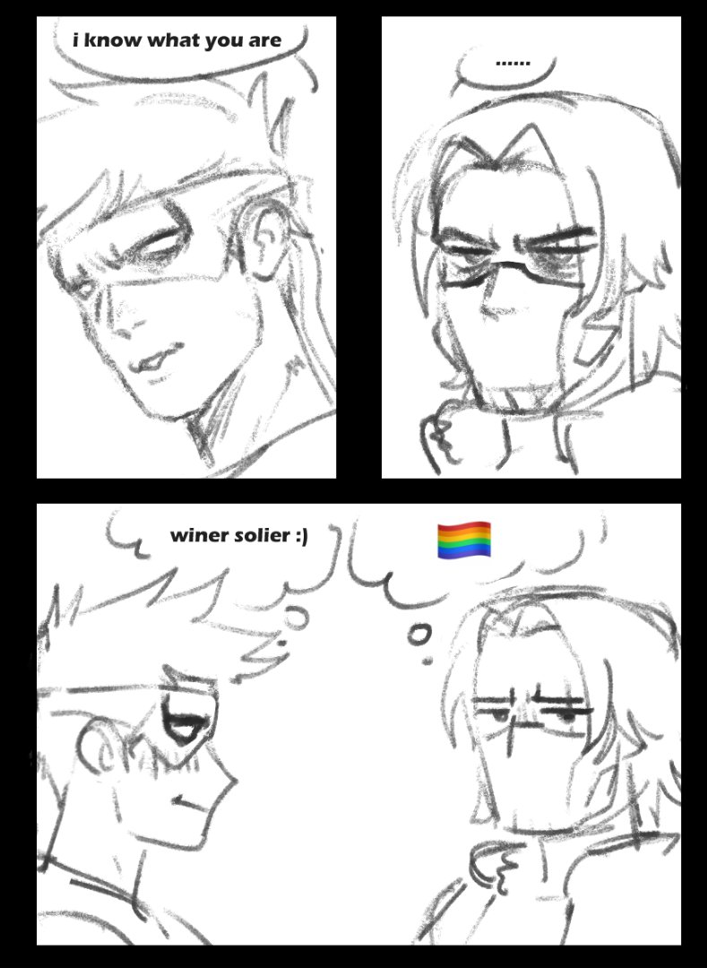 this is one of my first drawings of them both