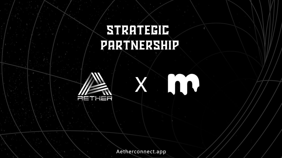 AetherConnect's tweet photo. 🚀 Exciting Partnership Announcement: Aether x Mushee!

We are thrilled to announce a strategic partnership between Aether and Mushee! 🎉

This collaboration marks the beginning of an exciting journey as we join forces to bring unparalleled innovation and value to our communities. Together, we aim to redefine standards, unlock new opportunities, and drive growth across the ecosystem.

Stay tuned for updates as we embark on this incredible journey together. The best is yet to come! ✨

@mushee_io 

#Aether #Mushee #Partnership #Innovation #Web3