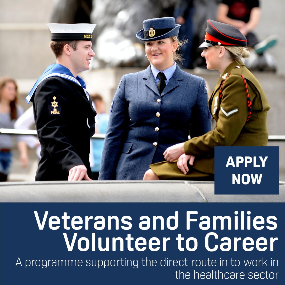 If you are a Veteran or a family member of someone serving in the armed forces and are looking to explore a career in Healthcare, the Veteran’s Volunteer to Career (VtC) programme could be for you.

Find out more 👉: sath.nhs.uk/working-with-u…