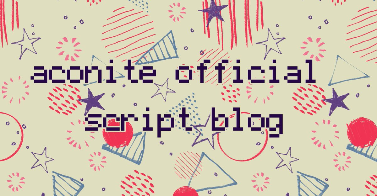 Hello, Aconite fandom!! (⁠ ⁠◜⁠‿⁠◝⁠ ⁠)⁠♡ 
We are the official aconite scriptwriters and in this blog we will share insiders of our work so that you will not be so bored waiting for the game release!!! 
You can find us here: tumblr.com/officialaconit…