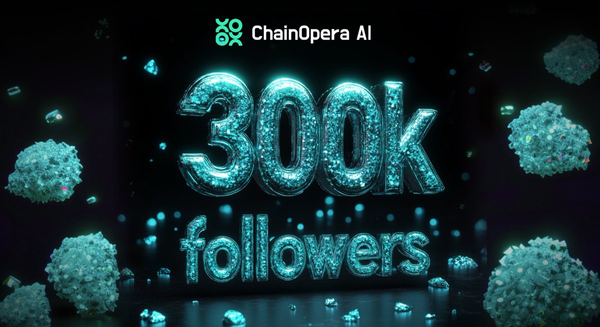 300k X followers in less than 2 weeks!  

Let's build "L1 Blockchain AI OS for AI Agent" together!