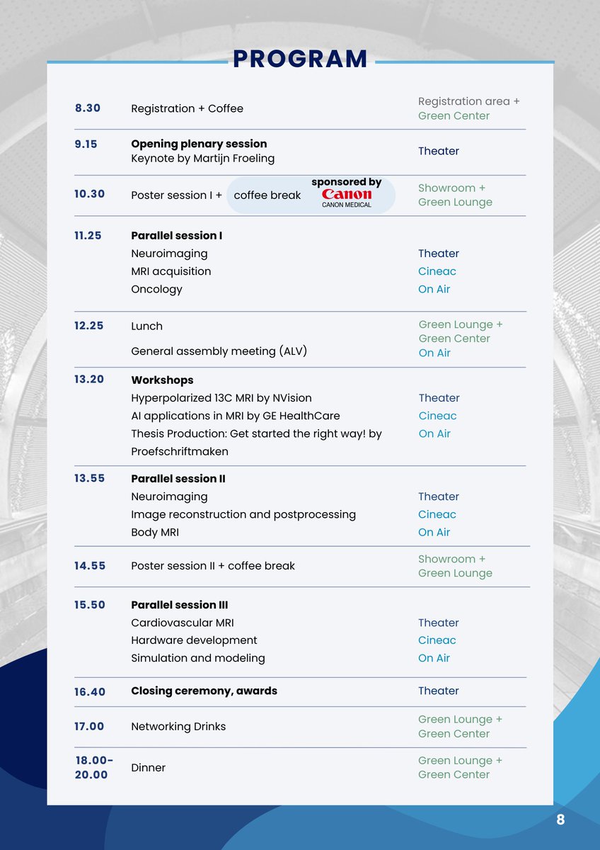 ISMRMbenelux's tweet image. The ISMRM Benelux 17th Meeting is just around the corner!
Check out the How to Get Here page for all the details:
🌐 ismrm-benelux.org/how-to-get-her…
Discover the exciting sessions and speakers:
🌐 ismrm-benelux.org/annual-meeting…
See you soon :)
#ISMRMBenelux #MRI #MedicalImaging #Networking