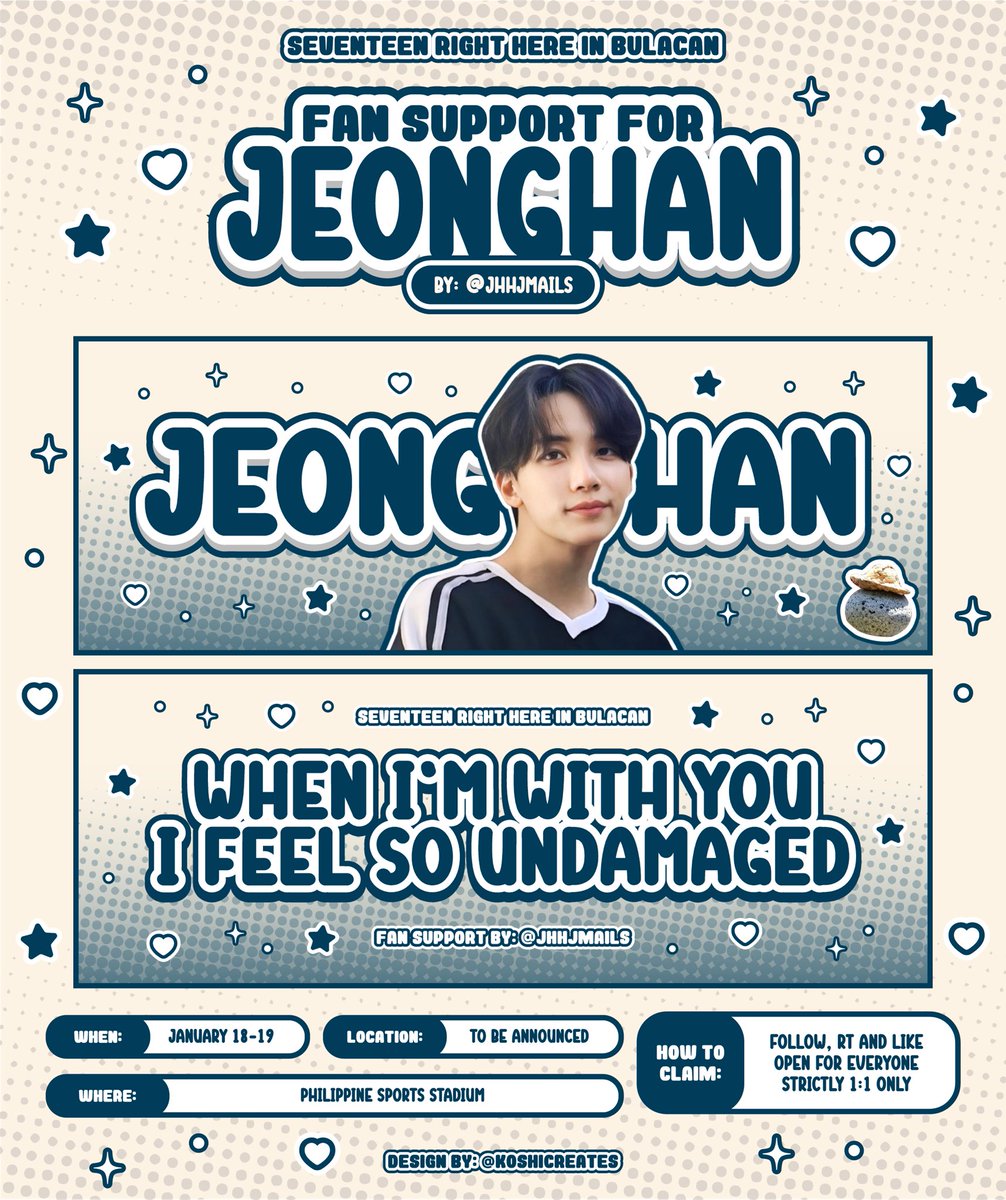 ᝰ seventeeen right here in bulacan — 

JEONGHAN fan support by <a href="/jhhjmails/">kat ʚɞ</a>🪽

ᯓ when i'm with you I feel so undamaged ᡣ𐭩

see you, jjeongjjeongies &amp; carats! ◡̈

#SVT_RIGHT_HERE_IN_BULACAN 
#SEVENTEEN_RIGHT_HERE_IN_BULACAN