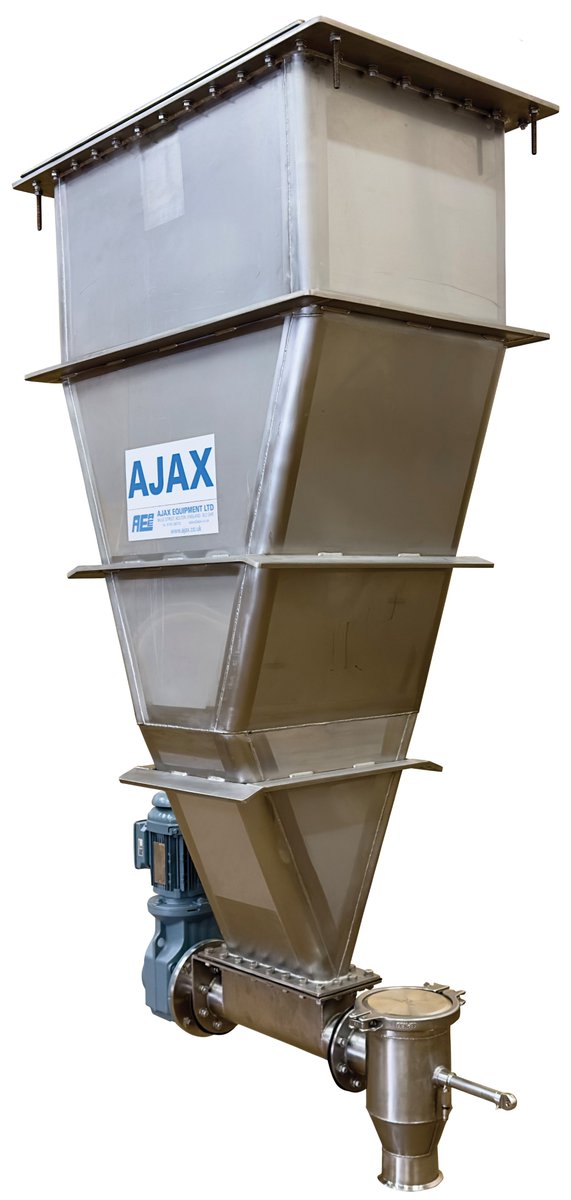 EBS News: Ajax feeders for atomising technology provider

Ajax Equipment has supplied Atomising Systems Limited, with a pair of stainless steel feed hoppers and mass flow screw feeders for metal powder handling in the USA.

Read Here - eurobulksystems.com/ajax-feeders-f…