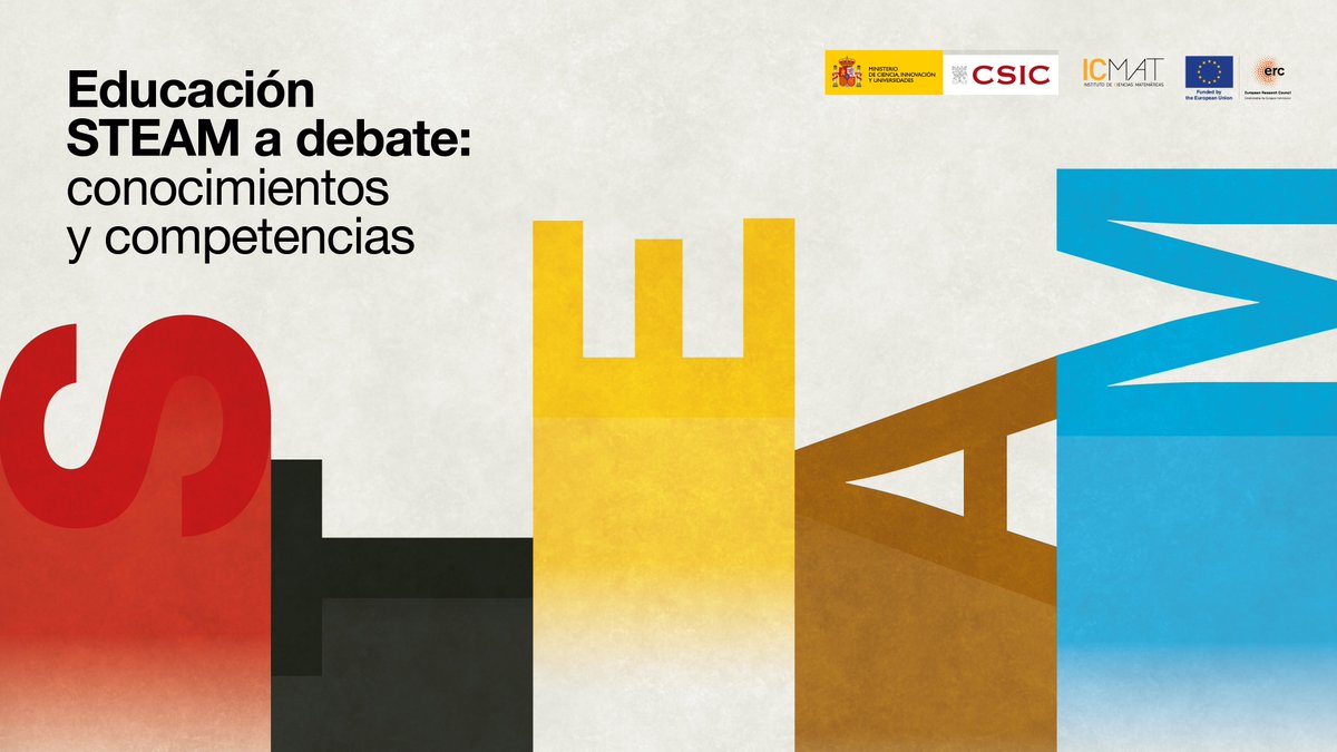 ❗️ 'Educación STEAM a debate: conocimientos y competencias'. 📢 Mesa redonda el lunes 20 de enero a las 17:30h en la sede central del CSIC (Madrid) ➡️ csic.es/es/agenda-del-…
#DíaInternacionaldelaEducación #EducaCSIC