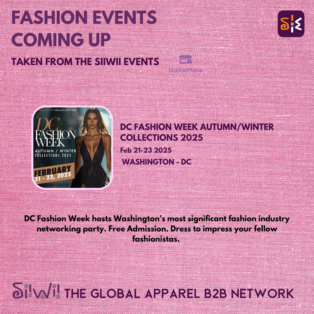 SIIWIINetwork's tweet photo. 📆Upcoming fashion and apparel events happening in North America 
 Head to SIIWII to find and explore more apparel events happening in the USA

  Sign up via: https://t.co/UtOWDzdzFx 
#fashion #fashionevents #events #fashionblogger #fashionstyle #fashionweek #clothes #buy #sell https://t.co/GJvSPMcIMe