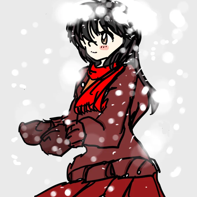 寒いですねー 