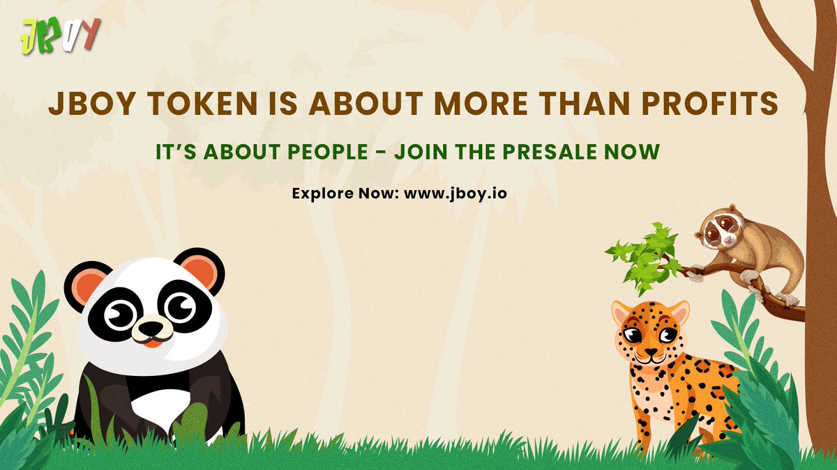 Jungleboytoken's tweet photo. 💎 $JBOYToken: More Than Just Profit—It’s About People! 💎

🔥 Join the Pre-Sale NOW on PinkSale and be part of a thriving community built for growth and success!

👉 Invest Today: https://t.co/n74oHvIMCL

$JBOYToken $CryptoPreSale $InvestNow $PinkSaleLive $CommunityDriven https://t.co/5BcPgYFgiU