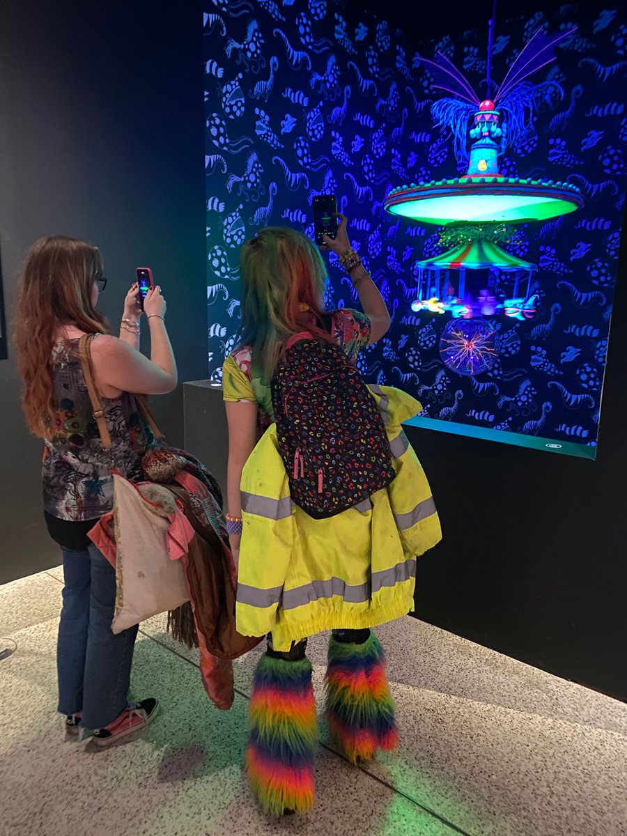 KCupdate's tweet image. Access to HE &amp;amp; Foundation Art &amp;amp; Design students visited the Tim Burton exhibition at the Design Museum, sparking creativity back in the studio! 

 Read more about the visit here: stcg.ac.uk/news/access-to…

 #creativeindustries #artanddesign