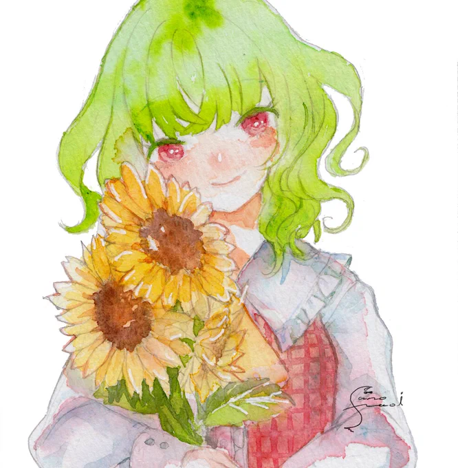 風見幽香 水彩リハビリ 