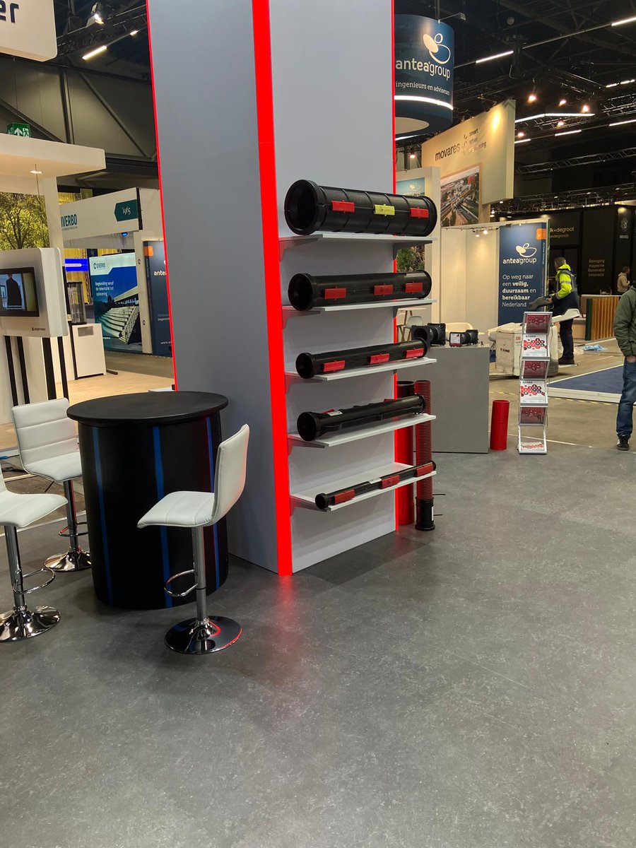 Greenpipegroup's tweet image. A little sneak peek of Frelu's booth that are showcasing Greenpipe's products at the Infratech 2025 expo. Make sure to drop by and say hi!

#Greenpipe #Frelu #Infratech2025