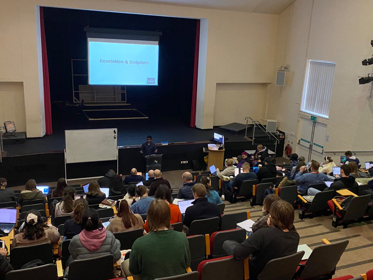Jenny Kimble (@jennykimble5) on Twitter photo So exciting to be exploring Christian Doctrine with over 70 <a href="/RegentsTC/">Regents Theo College</a> students this week. Currently Joe Davis, an <a href="/elimpentecostal/">Elim - 1 Movement, 1 Mission</a> Minister in Training & Regents MA student, is teaching on the doctrine of Scripture
Great discussion & questions šregents-tc.ac.uk So exciting to be exploring Christian Doctrine with over 70 <a href="/RegentsTC/">Regents Theo College</a> students this week. Currently Joe Davis, an <a href="/elimpentecostal/">Elim - 1 Movement, 1 Mission</a> Minister in Training & Regents MA student, is teaching on the doctrine of Scripture
Great discussion & questions šregents-tc.ac.uk