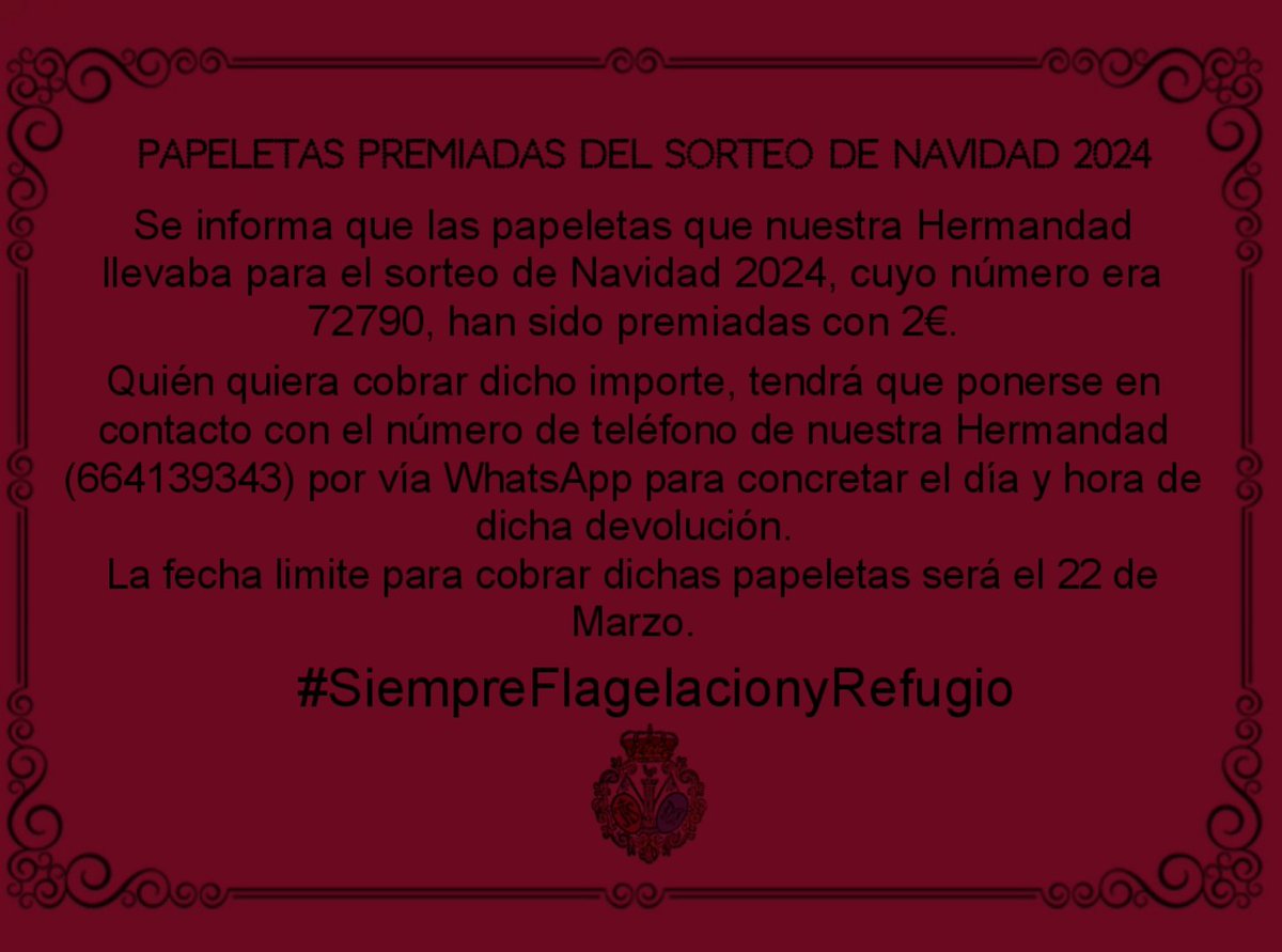 FlagelaciónyRefugio (@flagelyrefugio) on Twitter photo 