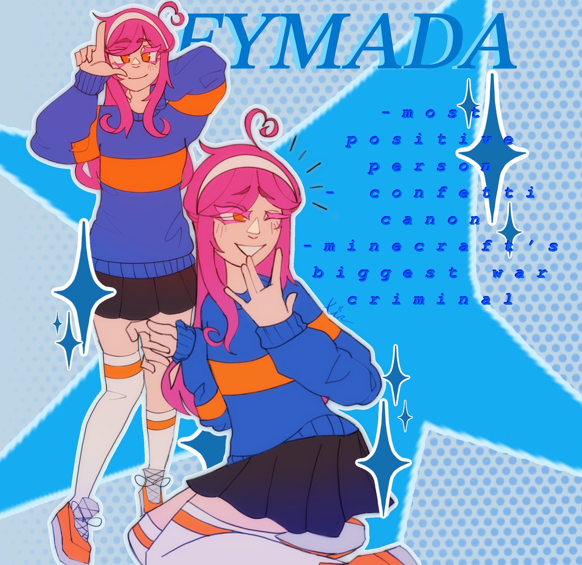 x111n_'s tweet photo. 2ND ISSUE OF MCYT MAGAZINE : FYMADA'S ADVICE COLUMN 💙 !!!
#fymada #fymadafanart https://t.co/XlpVn6zRg4