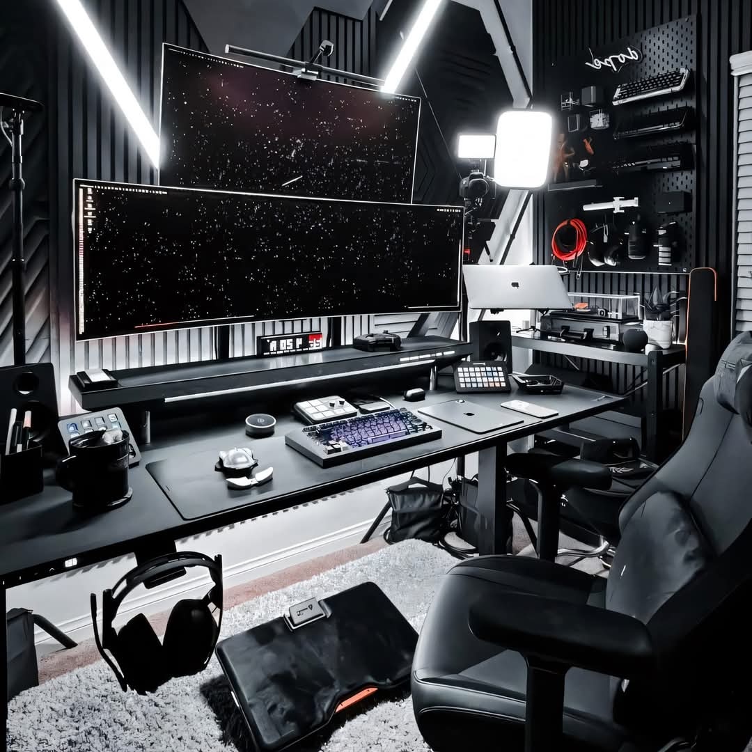 MachPluto's tweet photo. My New Work Station. https://t.co/FjFrkIOpJ9