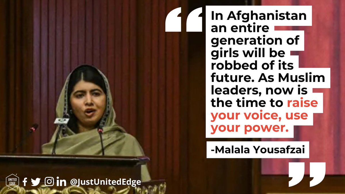Malala Yousafzai condemns the Taliban's oppressive policies in Afghanistan, calling their actions as 'gender apartheid' that systematically excludes women and girls from public life.  bit.ly/4akOGYe

#MalalaYousafzai #Women #Girls #WomensRights #GenderApartheid