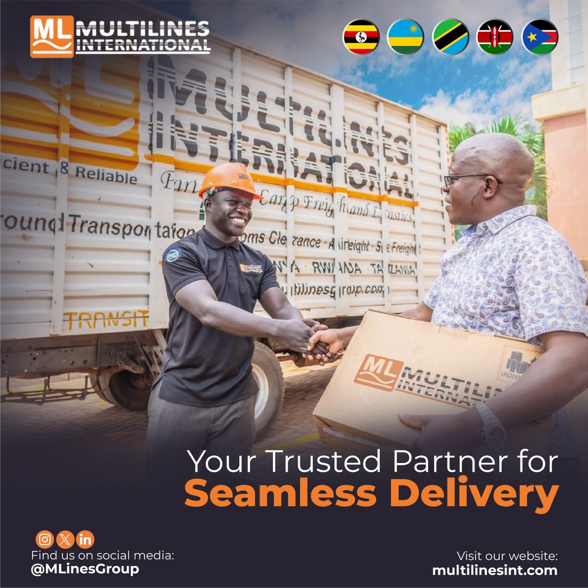From swift and efficient LTL to reliable FTL, we guarantee the safety and security of your cargo every mile of the way.

Get started here: multilinesint.com

#multilinesint #multilinestrucking #trucking #freight #logistics #freightforwarding