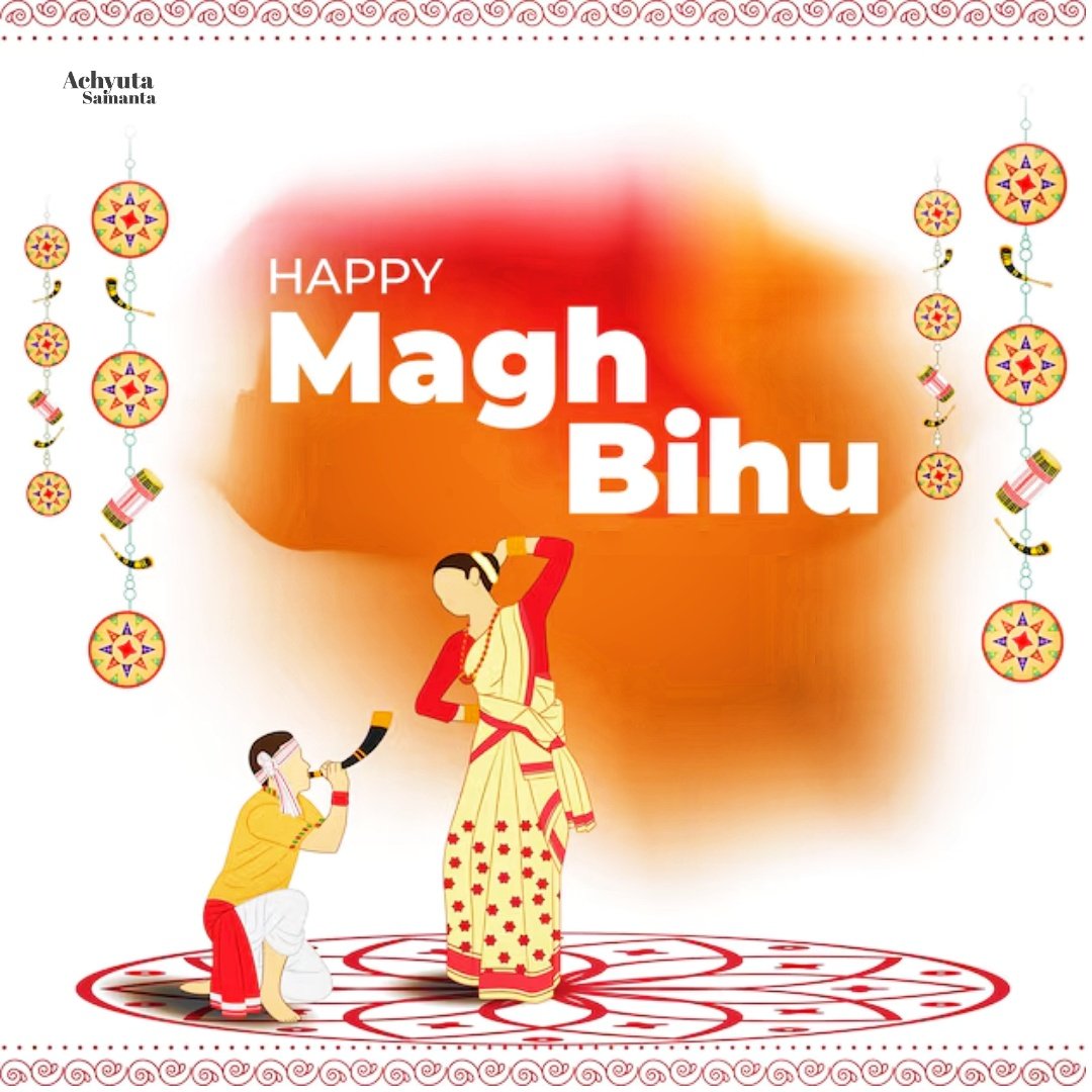 achyuta_samanta's tweet photo. Wishing everyone a very Happy Bihu! May this festival of harvest bring happiness, peace, and unity to your lives. https://t.co/TWYpkifozU