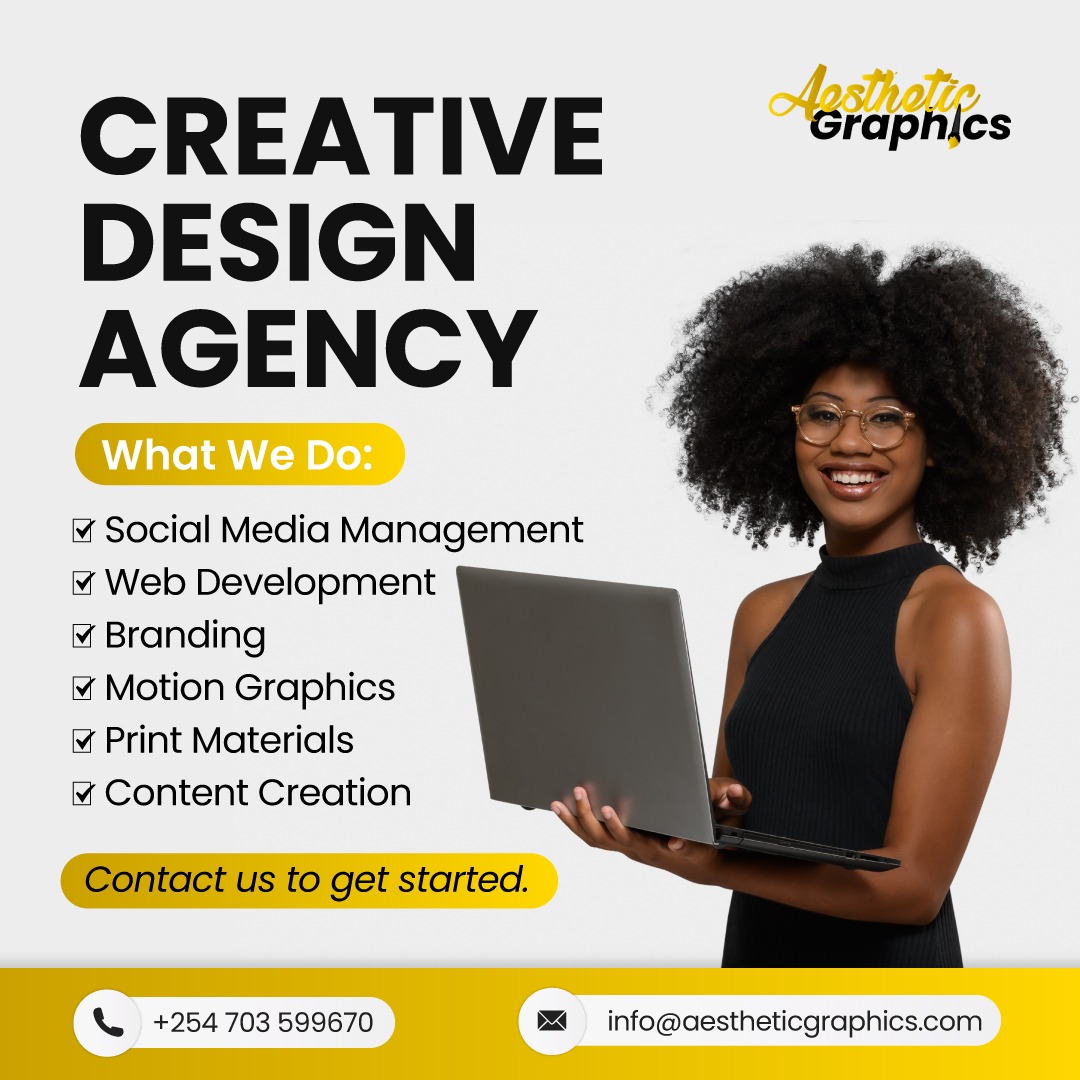 aesthegraphics's tweet photo. Ready to take your brand to the next level? 🚀
We bring creativity to life with tailored design solutions.

Let’s create something extraordinary together!
Send us a DM or reach out:
📩 info@aestheticgraphics.com | ☎️ +254 703 599670

#creativedesign #graphicdesign https://t.co/7OSFRDeyyg