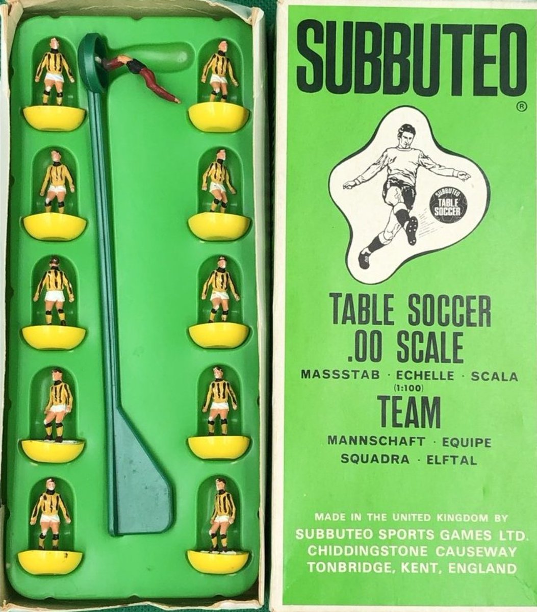 footballmemorys's tweet image. Barnet Subbuteo team 

#BFC #Barnet #Bees #Subbuteo #FootyGames