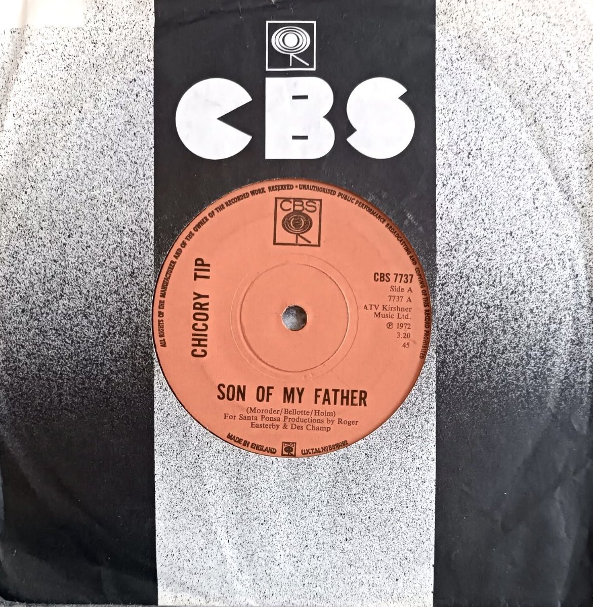 adeyb67's tweet image. Recorded on Christmas Eve 1971 and released on
14 January 1972

Chicory Tip
Son Of My Father

@NewWaveAndPunk #Vinyl #70s #vinylsingle #music #chicorytip #records
