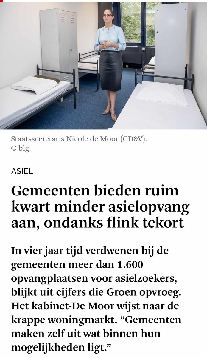 Het is de krappe woonmarkt. Alsof die uitleg volstaat? Door de afbouw en negatieve sfeer over asielopvang, en de heiligverklaring van lokale autonomie zonder spreidingsplan, VEROORZAAKT de federale regering(en) de crisis in lokale opvang initiatieven. “Kijk eens in eigen hert?”