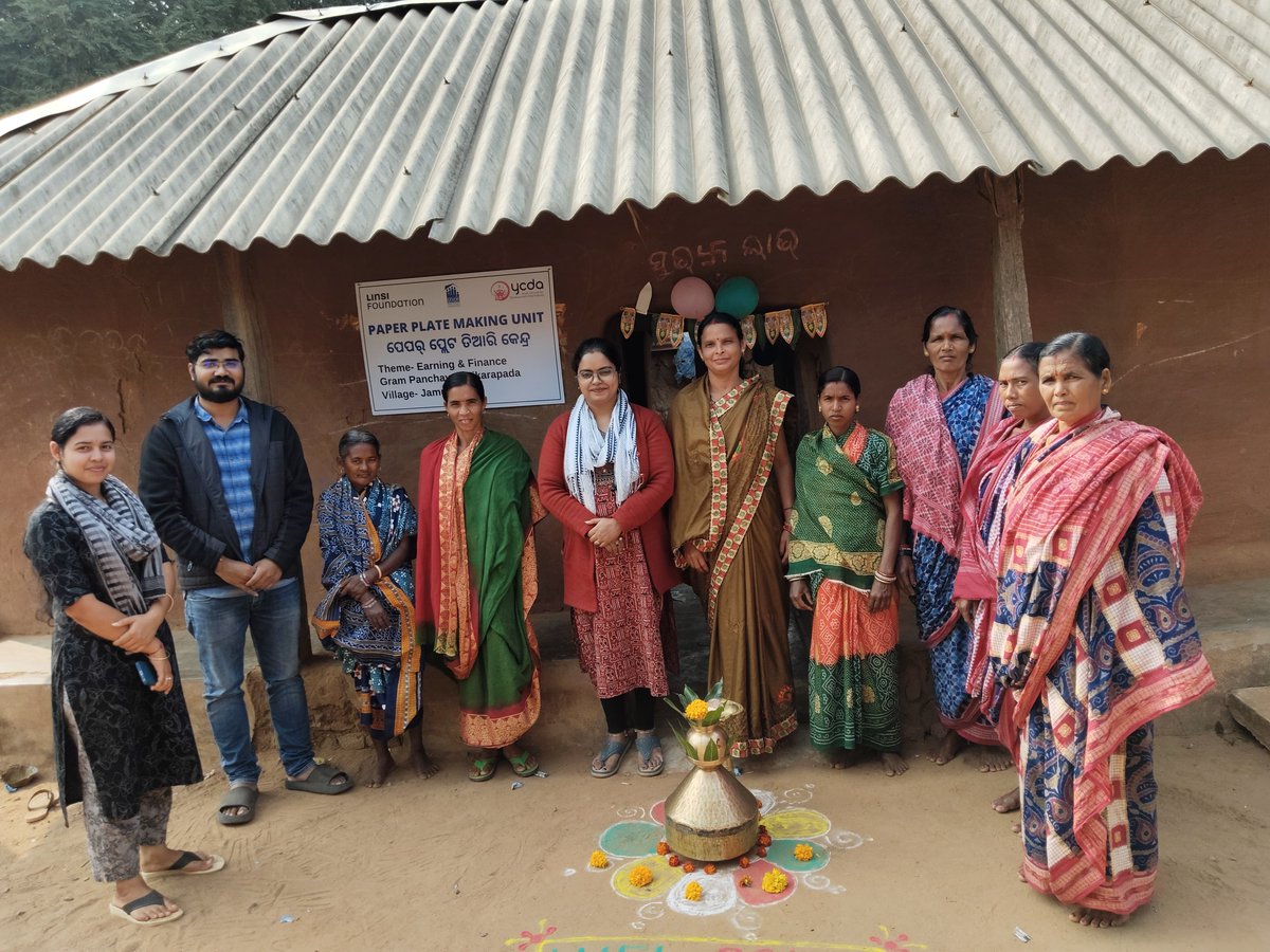 YCDAOdisha's tweet photo. 🎉 Excited to inaugurate the Paper Plate Manufacturing Unit in Jamukhol, Boudh, under FFVDP! A step towards empowering SHG members with sustainable livelihoods and boosting family incomes. 💪✨ #FFVDP #CommunityDevelopment #YCDA https://t.co/WtNm0TPoHl